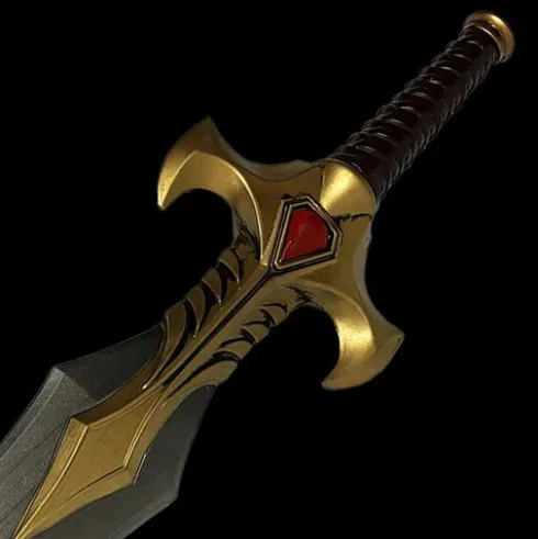 Masters of the Universe (Película 2026) LARP Stunt Prop Réplica 1/1 Teela Sword 97 cm