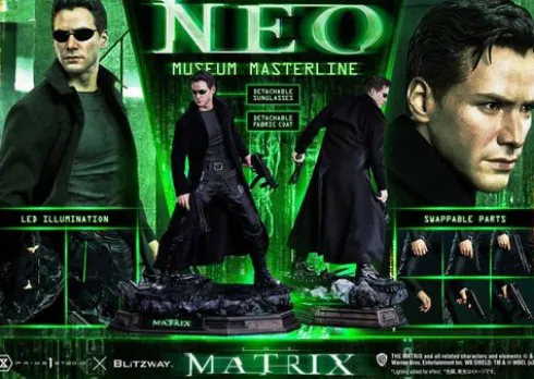 Matrix Museum Masterline Estatua 1/3 Neo Bonus Version 71 cm
