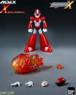 Mega Man Figura MDLX Rockman X / Mega Man X (Rising Fire Version) 12 cm