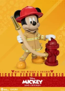 Mickey & Friends Figura Dynamic 8ction Heroes 1/9 Mickey Fireman Ver. 24 cm