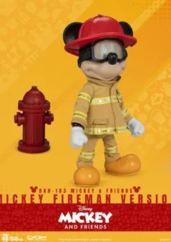 Mickey & Friends Figura Dynamic 8ction Heroes 1/9 Mickey Fireman Ver. 24 cm