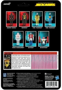 Micronauts Figura ReAction+ Wave 03 Emperor 10 cm