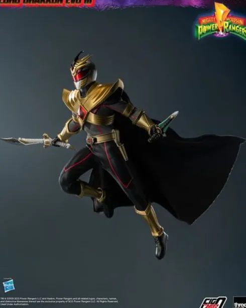 Mighty Morphin Power Rangers Shattered Grid Figura FigZero 1/6 Lord Drakkon Evo III 30 cm