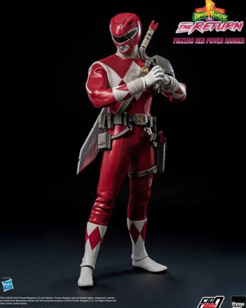 Mighty Morphin Power Rangers: The Return FigZero Figura 1/6 Red Power Ranger 31 cm