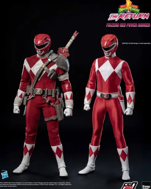 Mighty Morphin Power Rangers: The Return FigZero Figura 1/6 Red Power Ranger 31 cm