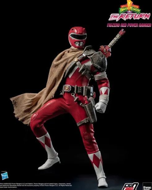 Mighty Morphin Power Rangers: The Return FigZero Figura 1/6 Red Power Ranger 31 cm