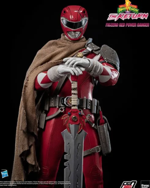 Mighty Morphin Power Rangers: The Return FigZero Figura 1/6 Red Power Ranger 31 cm