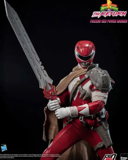 Mighty Morphin Power Rangers: The Return FigZero Figura 1/6 Red Power Ranger 31 cm