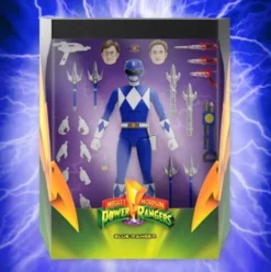 Mighty Morphin Power Rangers Galácticos Figura Ultimates Blue Ranger 18 cm