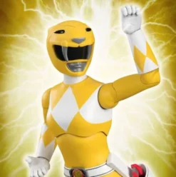 Mighty Morphin Power Rangers Galácticos Figura Ultimates Yellow Ranger 18 cm