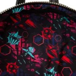 Mochila lenticular Cruzando el Multiverso Spiderman Marvel Loungefly 27cm