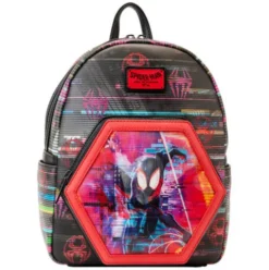 Mochila lenticular Cruzando el Multiverso Spiderman Marvel Loungefly 27cm
