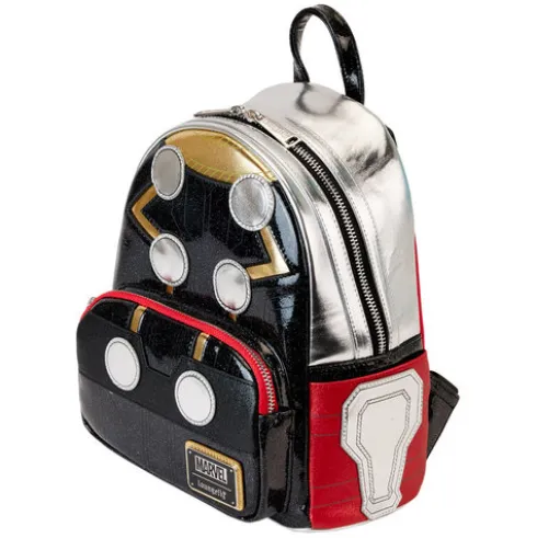 Mochila Metallic Thor Marvel Loungefly 26cm