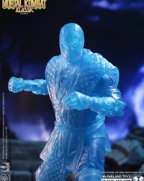 Mortal Kombat Klassic Figura Sub-Zero (Ice Clone) 18 cm