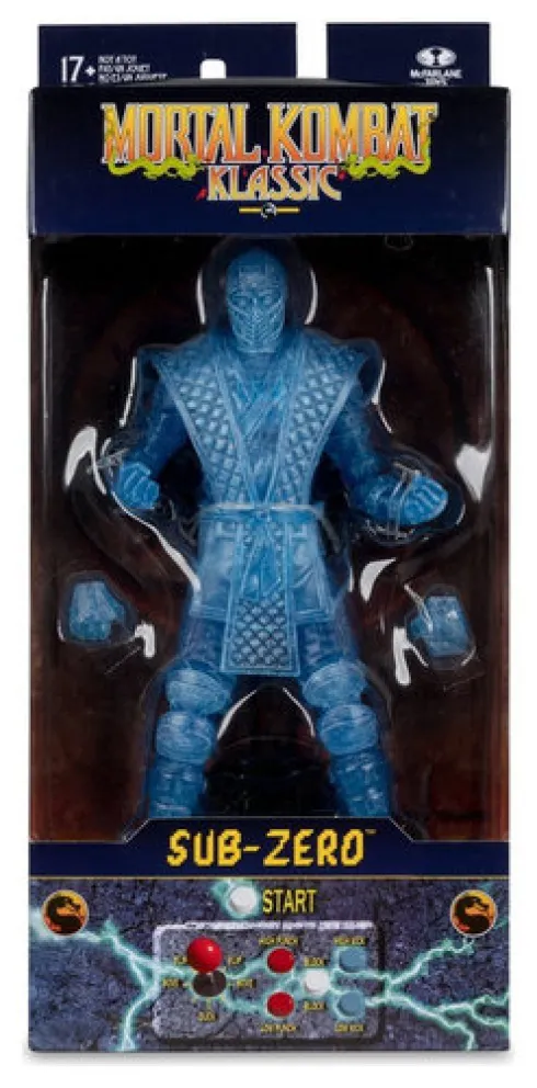 Mortal Kombat Klassic Figura Sub-Zero (Ice Clone) 18 cm