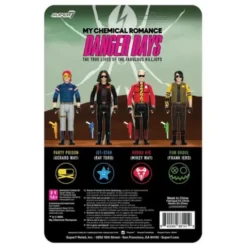 My Chemical Romance ReAction Figura Wave 01 (Danger Days) Jet Star (Unmasked) 10 cm