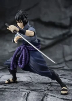 Naruto Figura SH-Figuarts Sasuke Uchiha Solitary Shinobi 15 cm