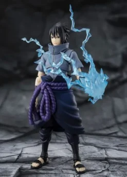 Naruto Figura SH-Figuarts Sasuke Uchiha Solitary Shinobi 15 cm