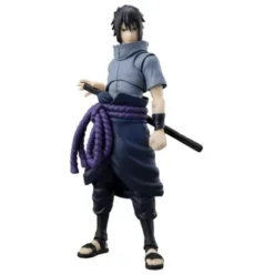 Naruto Figura SH-Figuarts Sasuke Uchiha Solitary Shinobi 15 cm