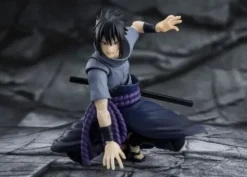 Naruto Figura SH-Figuarts Sasuke Uchiha Solitary Shinobi 15 cm