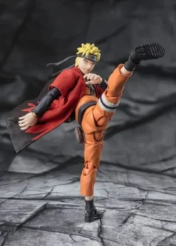 Naruto Shippuden Figura S.H. Figuarts Naruto Uzumaki (Sage Mode) – Savior of Konoha 15 cm