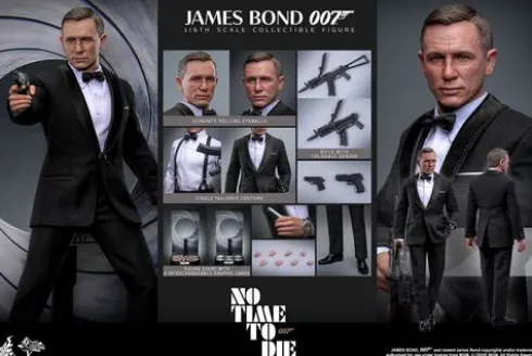 No Time To Die Figura Movie Masterpiece 1/6 James Bond 30 cm