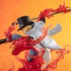 One Piece Figuarts ZERO Extra Battle Estatua PVC Sabo Fire Fist Rook Check 19 cm