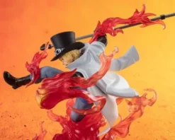 One Piece Figuarts ZERO Extra Battle Estatua PVC Sabo Fire Fist Rook Check 19 cm