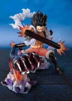 One Piece Figuarts ZERO Extra Battle Estatua PVC Monkey D. Luffy Gear 4 Snake Man King Cobra 21 cm