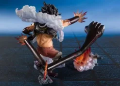 One Piece Figuarts ZERO Extra Battle Estatua PVC Monkey D. Luffy Gear 4 Snake Man King Cobra 21 cm