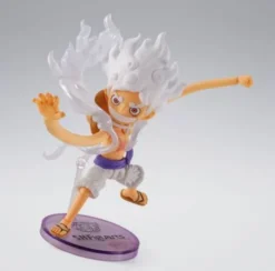One Piece Figura World Collactable Figures x S.H. Figuarts Monkey D. Luffy Gear 5 8 cm