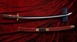 One Piece Set de 3 Réplicas Proplica 1/1 Espadas Roronoa Zoro Three Sword Style 95 cm