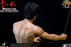 Operación Dragón My Favourite Movie Estatua 1/6 Bruce Lee Kali Sticks Fight Deluxe Basement Version 30 cm