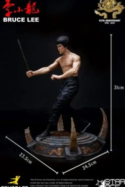 Operación Dragón My Favourite Movie Estatua 1/6 Bruce Lee Kali Sticks Fight Normal Version 30 cm