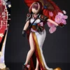 Original Illustration by Fuzichoco Estatua PVC 1/7 Prisma Wing Scarlet Umbrella And Peony 28 cm