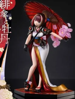 Original Illustration by Fuzichoco Estatua PVC 1/7 Prisma Wing Scarlet Umbrella And Peony 28 cm