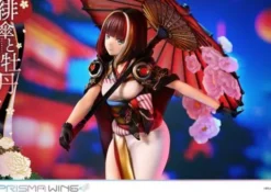 Original Illustration by Fuzichoco Estatua PVC 1/7 Prisma Wing Scarlet Umbrella And Peony 28 cm