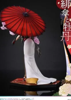 Original Illustration by Fuzichoco Estatua PVC 1/7 Prisma Wing Scarlet Umbrella And Peony 28 cm