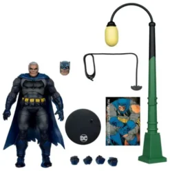 Pack CHASE de 3 Figuras Batman (Battle Damage Blue) (The Dark Knight Returns), Green Lantern (Green Lantern Corps and Huntress (The New 52)