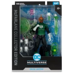 Pack de 3 Figuras Batman (Battle Damage Blue) (The Dark Knight Returns), Green Lantern (Green Lantern Corps and Huntress (The New 52)