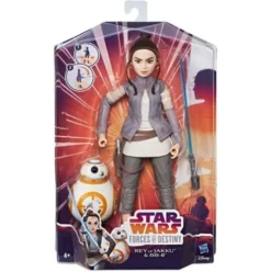Pack de 2 Figuras Rey y BB-8 Jakku