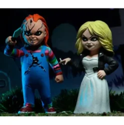 Pack 2 Figuras Chucky And Tiffany Toony Terrors 15cm