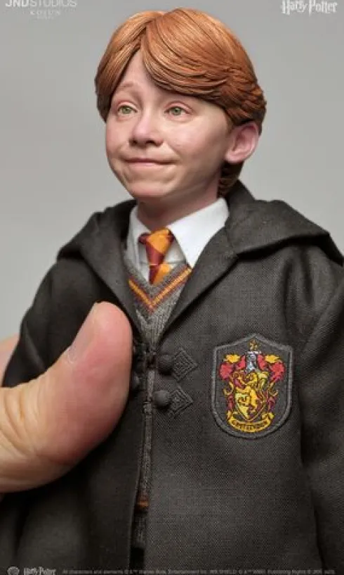 PACK 3 Harry Potter Figura 1/6 JND Studios, Harry Potter, Hermione Granger and Ron Weasley