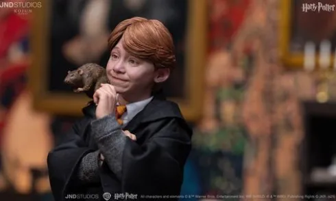 PACK 3 Harry Potter Figura 1/6 JND Studios, Harry Potter, Hermione Granger and Ron Weasley