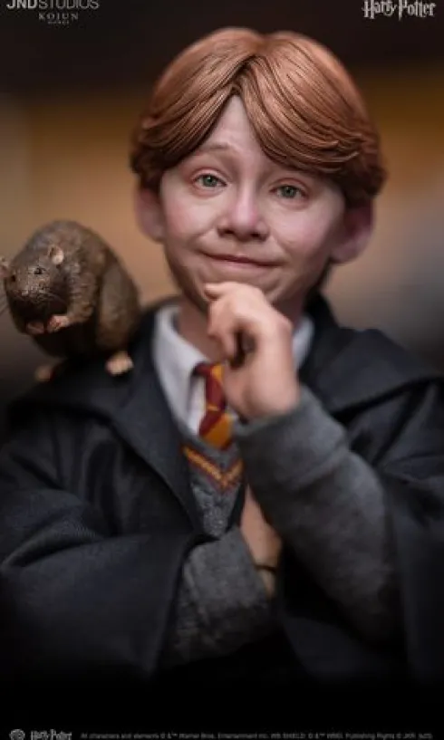 PACK 3 Harry Potter Figura 1/6 JND Studios, Harry Potter, Hermione Granger and Ron Weasley