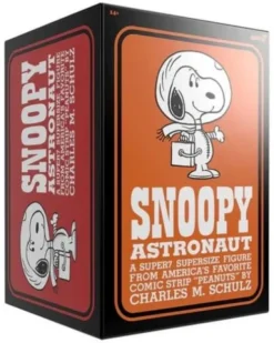 Peanuts Figura Supersize Vinyl Snoopy Spacesuit Orange 30 cm