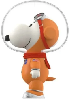 Peanuts Figura Supersize Vinyl Snoopy Spacesuit Orange 30 cm