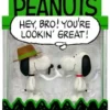 Peanuts ReAction pack de 2 Figuras Snoopy & Spike 10 cm