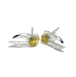 Pendientes Golden Snitch (Plata de ley) Harry Potter