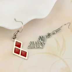 Pendientes Harley Quinn Logo Diamantes DC Comics